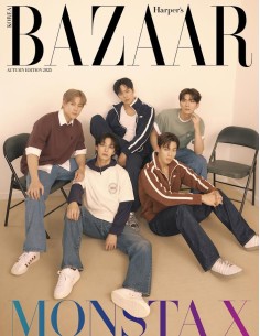 Magazine BAZAAR KOREA 2025 AUTUMN Edition Type.A MONSTA X