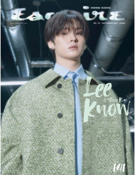 Magazine Esquire Hong Kong 2025-09 Type.B Stray Kids LEE KNOW