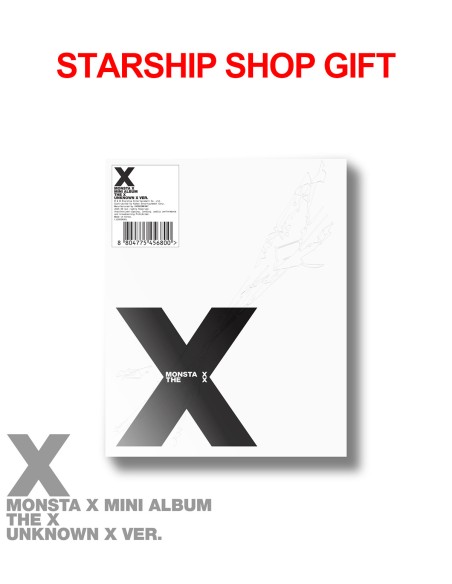 Starship Shop Gift] MONSTA X 13th Mini Album - THE X (Version