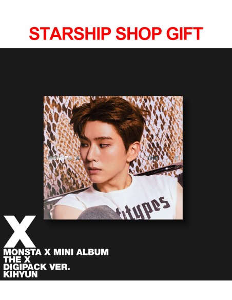 [Starship Shop Gift][DIGIPACK] MONSTA X 13th Mini Album - THE X (Member Select) CD