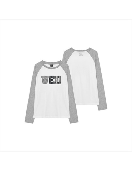 WINNER 11TH ANNIVERSARY Goods - WE11 RAGLAN LONG SLEEVE T-SHIRT