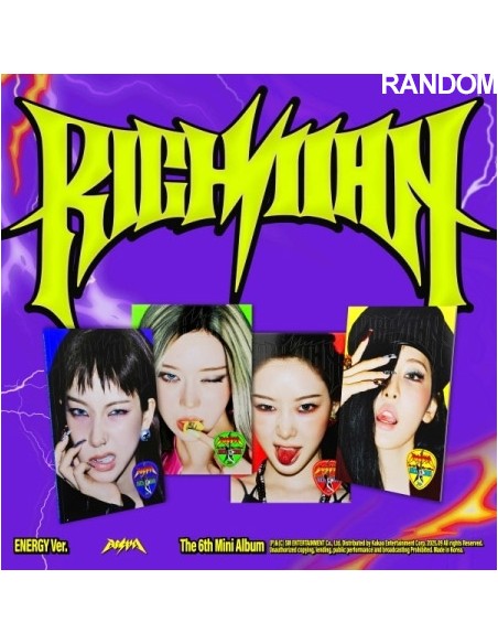 [ENERGY] aespa 6th Mini Album - Rich Man (Random Ver.) CD