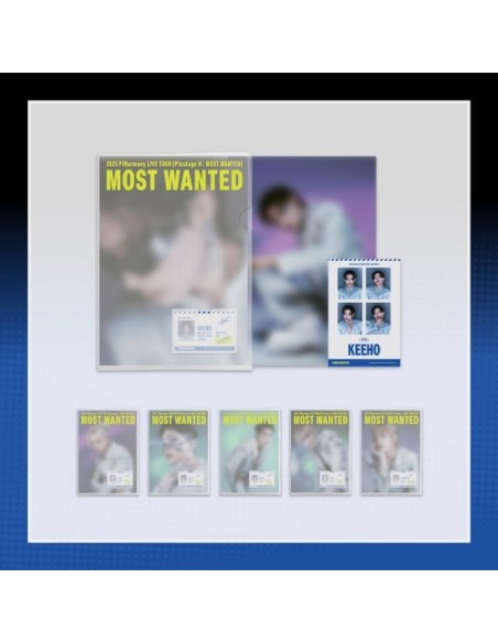 P1Harmony P1ustage H : MOST WANTED Goods - L HOLDER PHOTO SET