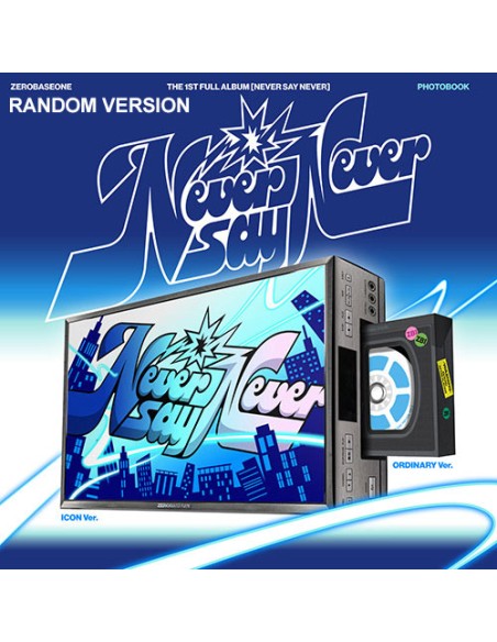 [PHOTOBOOK] ZEROBASEONE 1st Album - NEVER SAY NEVER (Random Ver.) CD