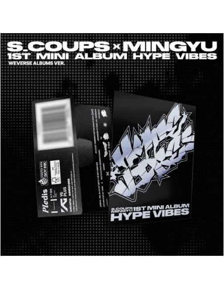 [Smart Album] S.COUPS x MINGYU 1st Mini Album - HYPE VIBES Weverse Albums Ver.