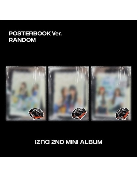 [POSTERBOOK] izna 2nd Mini Album - NOT JUST PRETTY (Random Ver.) CD