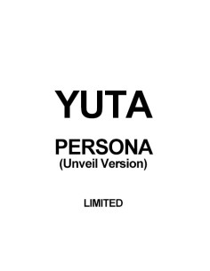 [Japanese Edition] YUTA Solo Debut Album - PERSONA...
