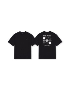 TREASURE LOVEPULSE Goods - REFLECTIVE T-SHIRT_BLACK