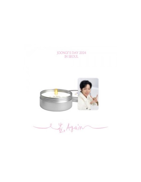 Lee Joon Gi Spring, Again Goods - MESSAGE SCENTED CANDLE + PHOTOCARD SET