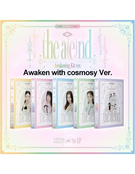 cosmosy 1st EP Album - the a(e)nd (Awaken with cosmosy Ver.) CD