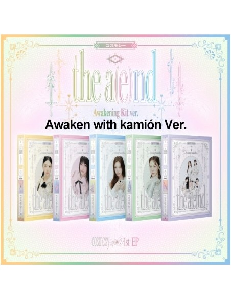 cosmosy 1st EP Album - the a(e)nd (Awaken with kamión Ver.) CD