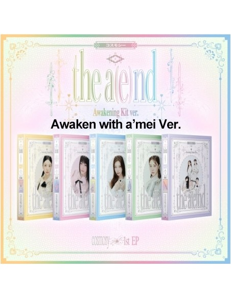 cosmosy 1st EP Album - the a(e)nd (Awaken with a’mei Ver.) CD