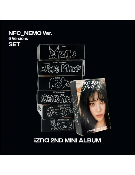 [Smart Album][SET] izna 2nd Mini Album - NOT JUST PRETTY (SET Ver.) 6NFC_Nemo Ver.