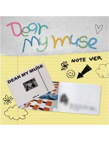JUN. K 4th Mini Album - Dear my muse (Digipack Ver.) CD