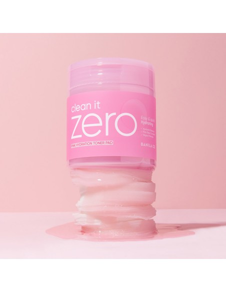 [BANILA CO] Clean It Zero Pink Hydration Toner Pad 70EA