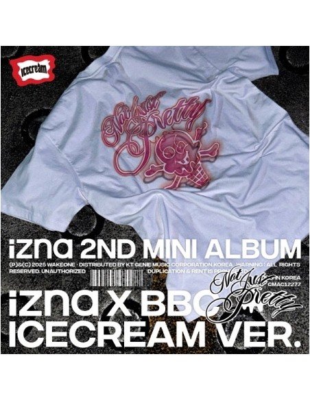 izna 2nd Mini Album - NOT JUST PRETTY (IZNA X BBC ICECREAM