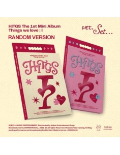 HITGS 1st Mini Album - Things we love : I (Random Ver.) CD