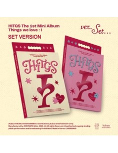 [SET] HITGS 1st Mini Album - Things we love : I (SET...