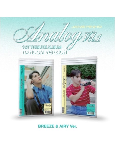 [Smart Album] JANG MINHO 1st Tribute Album - Analog Vol.1 (Random Ver.) POCA