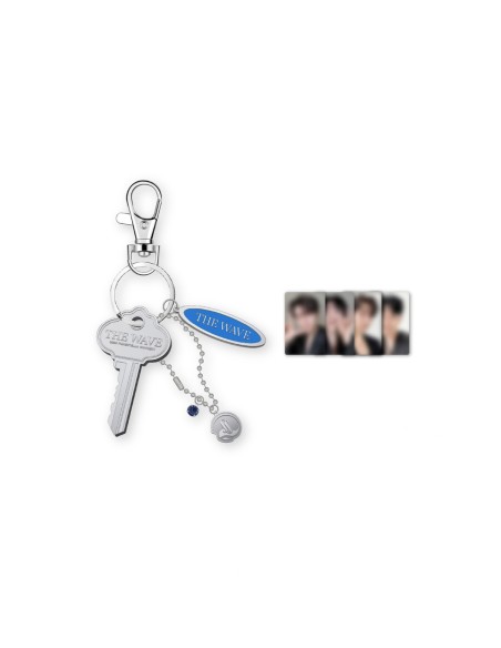 FORESTELLA THE WAVE Goods - METAL KEYRING