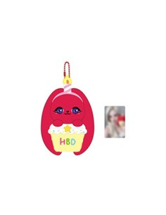 YUQI Motivation Goods - GIGI PLUSH DOLL BIRTHDAY KEYRING