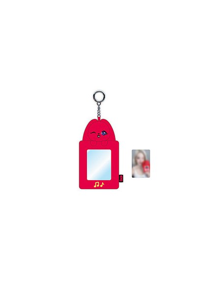 YUQI Motivation Goods - GIGI PLUSH PHOTOCARD HOLDER KEYRING (WINK ver.)