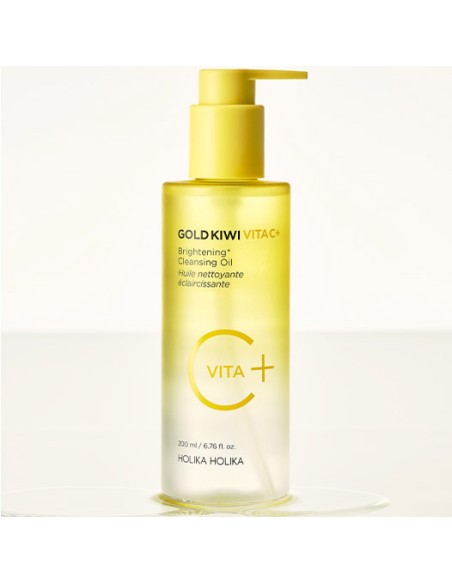 [Holika Holika] Gold Kiwi Vita C+ Brightening Cleansing Oil 200ml