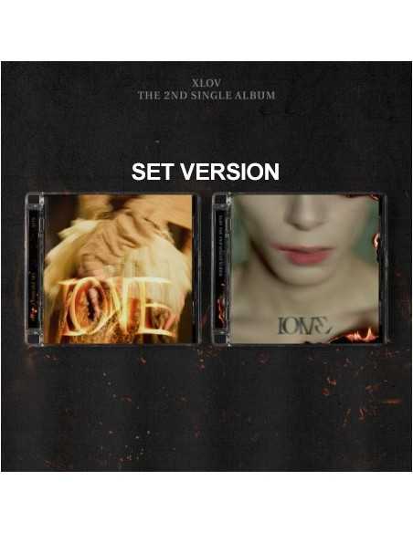 [SET] XLOV 2nd Single Album - I ONE (SET Ver.) 2CD