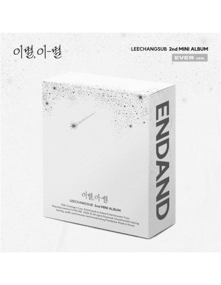 [Smart Album] LEE CHANG SUB 2nd Mini Album - 이별, 이-별 (EVER Ver.)