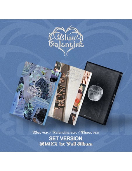 [SET] NMIXX 1st Album - Blue Valentine (SET Ver.) 3CD