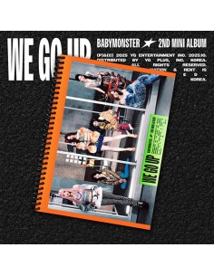 BABYMONSTER 2nd Mini Album - WE GO UP (GO Ver.) CD