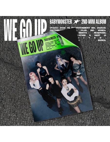 BABYMONSTER 2nd Mini Album - WE GO UP (WE Ver.) CD