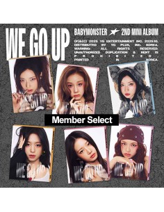 [PATTERN] BABYMONSTER 2nd Mini Album - WE GO UP (Member...