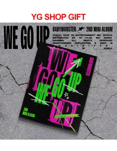 [YG Shop Gift] BABYMONSTER 2nd Mini Album - WE GO UP (UP...