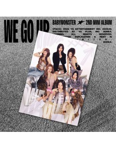 BABYMONSTER 2nd Mini Album - WE GO UP POSTCARD Ver.