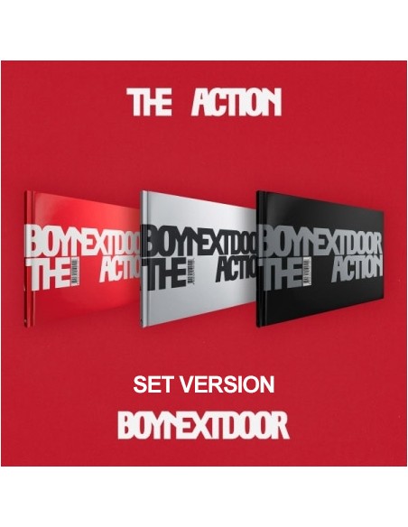 [SET] BOYNEXTDOOR 5th EP Album - The Action (SET Ver.) 3CD