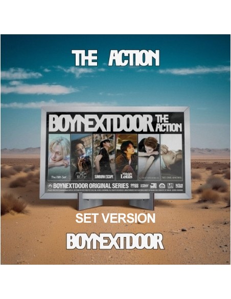[Frame][SET] BOYNEXTDOOR 5th EP Album - The Action (SET Ver.) 6CD