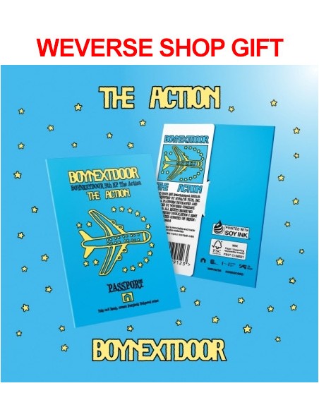 [Weverse Shop Gift][Smart Album] BOYNEXTDOOR 5th EP Album - The Action (Weverse Albums Ver.)