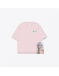 YUQI Motivation POP-UP Goods - T-SHIRT (Pink ver.)