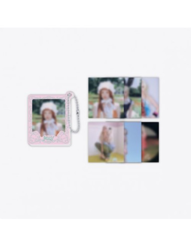 YUQI Motivation POP-UP Goods - PHOTO FRAME KEYRING