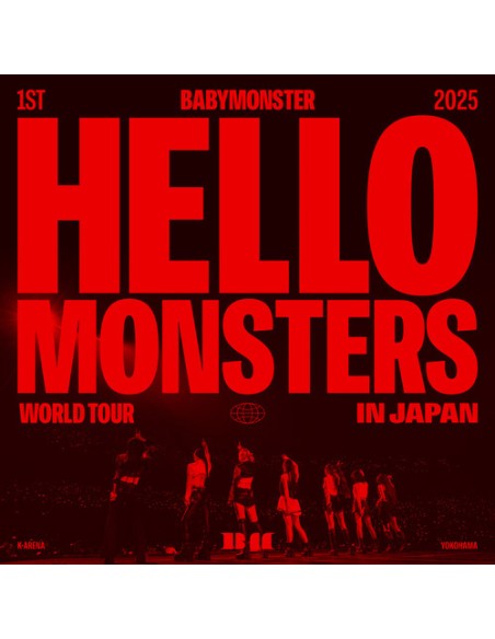 [Japanese Edition] BABYMONSTER 1ST WORLD TOUR [HELLO MONSTERS] IN JAPAN 2025.04.13 K-ARENA YOKOHAMA (Limited) CD