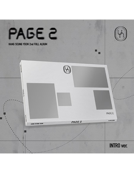 KANG SEUNG YOON 2nd Album - PAGE 2 (INTRO Ver.) CD