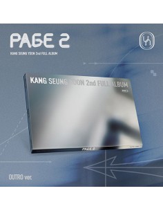 KANG SEUNG YOON 2nd Album - PAGE 2 (OUTRO Ver.) CD