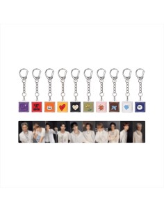 TREASURE PULSE ON Goods - KEY CAP KEYRING SET