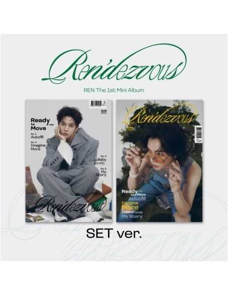 [Photobook] REN 1st Mini Album - Ren'dezvous (Random Ver.) CD