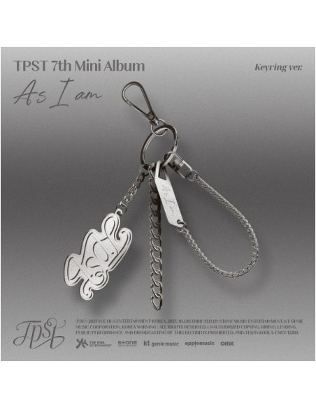 [Smart Album] TEMPEST 7th Mini Album - As I am (Keyring Ver.)
