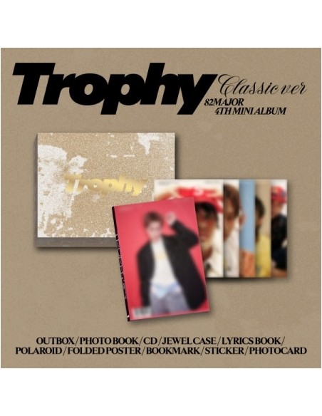 82MAJOR 4th Mini Album - Trophy (Classic Ver.) CD