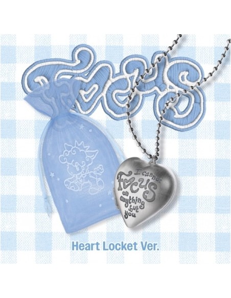 [Smart Album] Hearts2Hearts 1st Mini Album - FOCUS (Heart Locket Ver.)