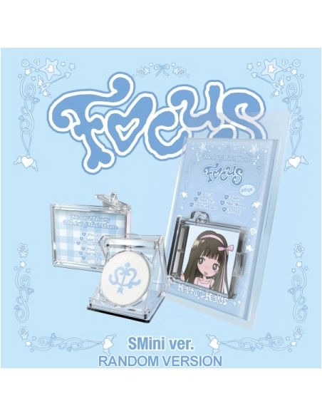 [Smart Album] Hearts2Hearts 1st Mini Album - FOCUS (Random Ver.) SMini Ver.