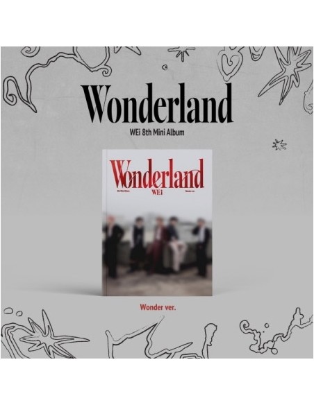 WEi 8th Mini Album - Wonderland (Wonder Ver.) CD